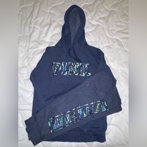 PINK Matching Sweatshirt & Sweatpants Set